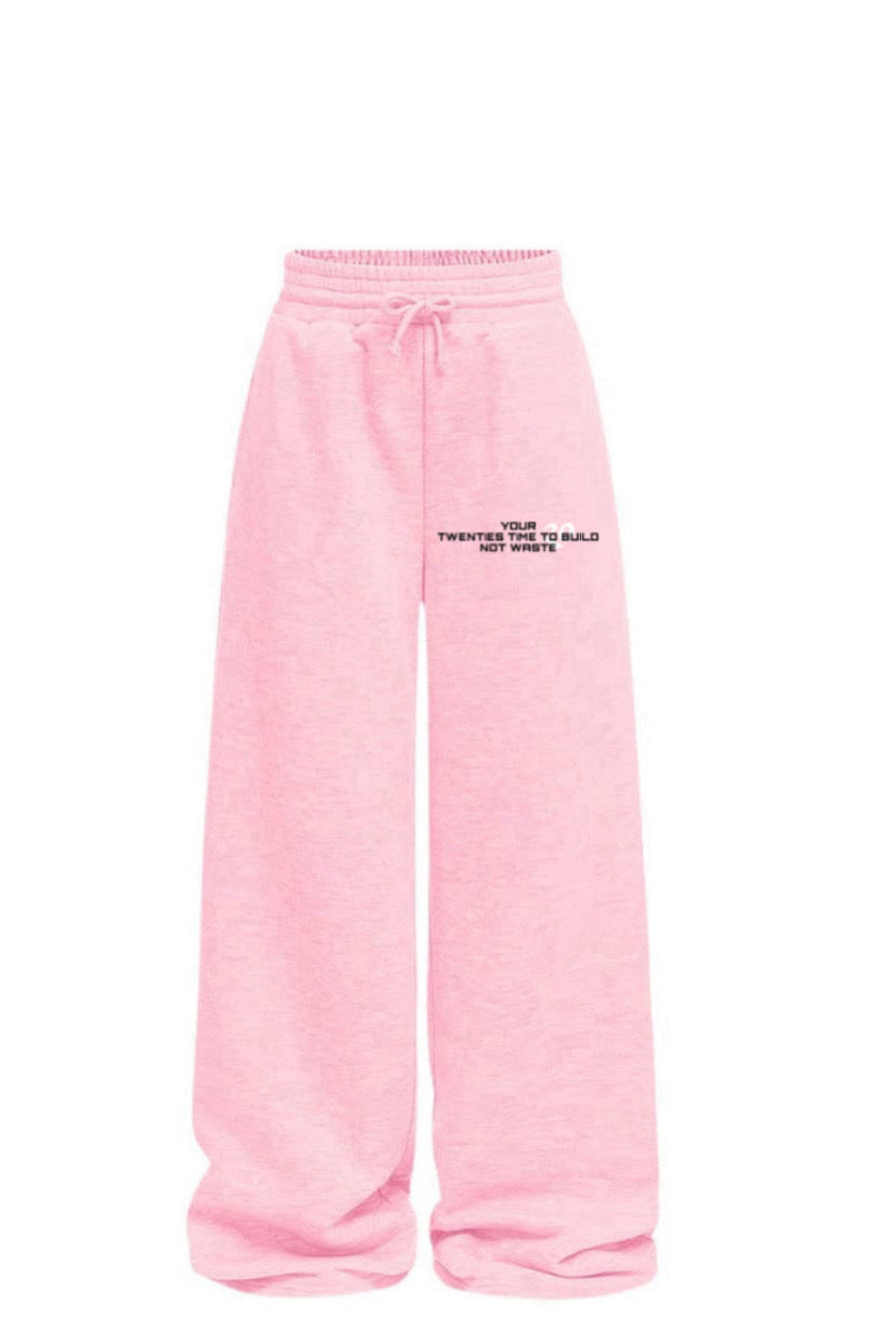 Baby Pink Sweatpants
