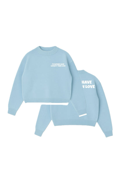 Baby Blue Sweater