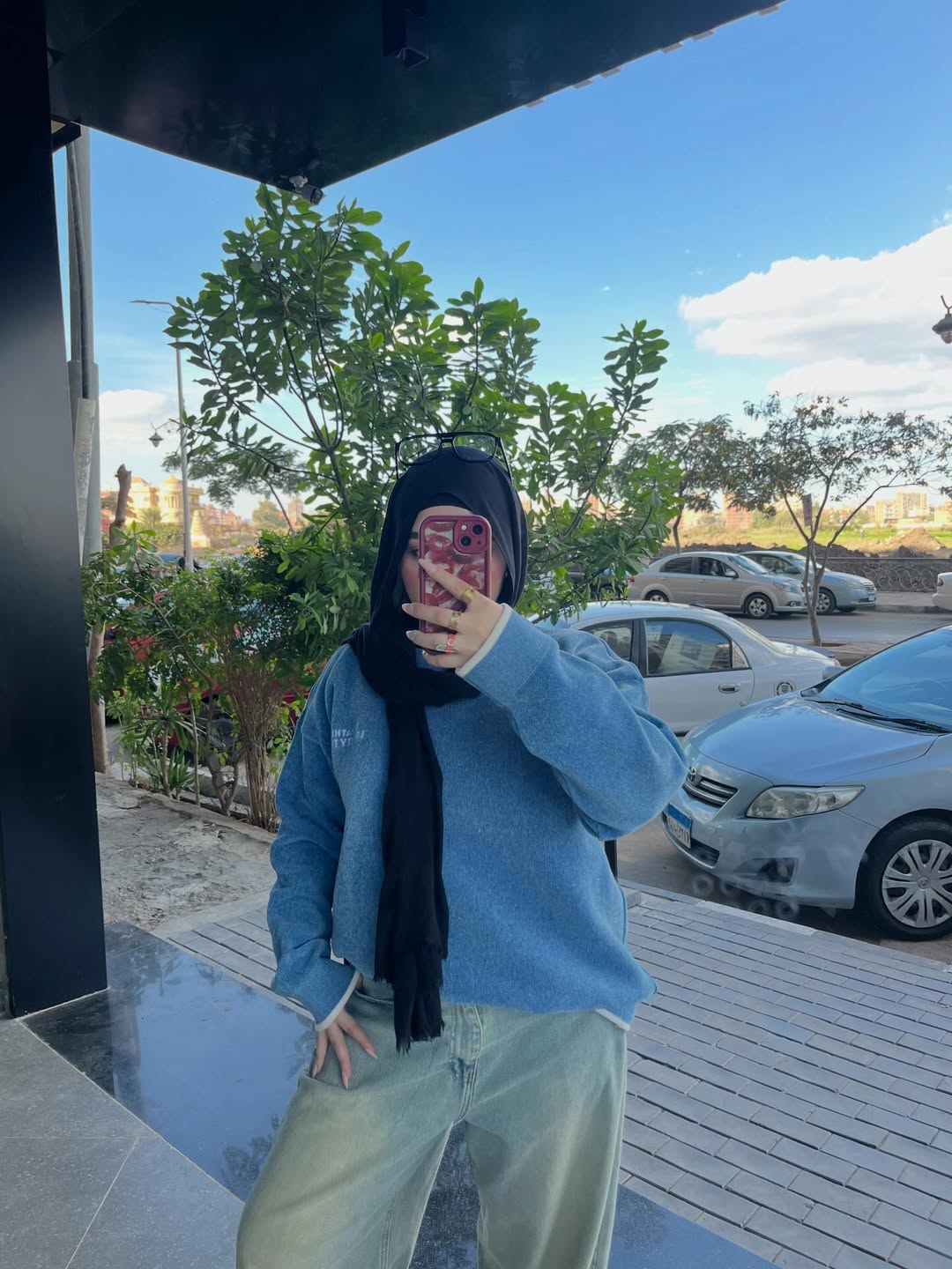 Baby Blue Sweater